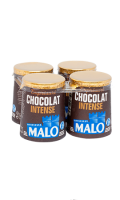 Emprésuré chocolat intense pot carton Malo