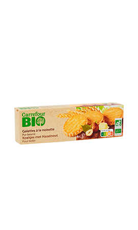 Purée de noisettes bio CARREFOUR BIO