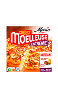 Pizza Crousti Moelleuse extrème l´américaine, sauce burger Marie