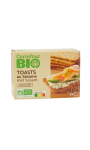 Toasts au sésame Carrefour Bio