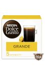 Café capsules grande intensité 5 Nescafé Dolce Gusto