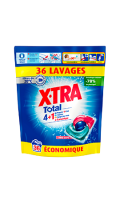 Lessive Capsule Anti-Odeurs Fraîcheur+ Total 4+1 X-TRA