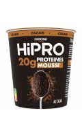 Mousse au chocolat protéinée Hipro