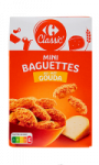 Biscuits apéritif mini baguettes au gouda Carrefour Classic'