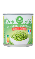 Petits pois extra-fins Carrefour Classic'