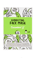 Masque tissu visage hydratant à l'extrait de concombre Carrefour Soft