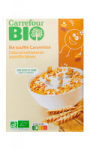 Céréales bio blé soufflé caramélisé Carrefour Bio