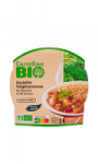 Plat cuisiné légumes et quinoa bio Carrefour Bio