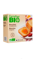 Biscottes complètes Carrefour Bio