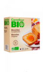 Biscottes complètes Carrefour Bio