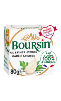 Fromage à tartiner Ail et Fines Herbes Boursin
