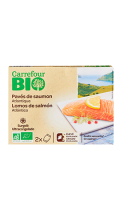 Pavés de saumon Carrefour Bio