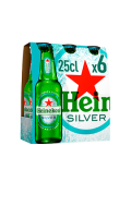 Bière blonde Silver 4% Heineken