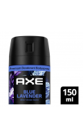 Déodorant Homme Mint + Amber Scent Blue Lavender Axe