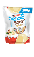 Bonbons Chocolat blanc Kinder Schoko-Bons