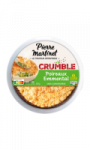 Crumble Poireaux Emmental Pierre Martinet