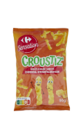 Biscuits apéritif crousti'z gout emmental Carrefour Sensation
