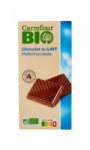 Chocolat au lait Carrefour Bio