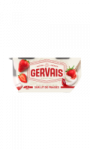 Yaourt sur lit de fraise Gervais