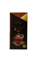 Chocolat noir caramel fleur de sel Carrefour Sélection