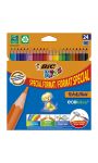 Crayon de couleur Kids Evolution x24 Bic