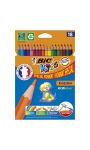 Crayon de couleur Kids Evolution x18 Bic