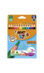 Crayon de couleur Kids Evolution triangle Bic