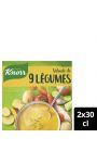 Soupes velouté aux 9 légumes Knorr