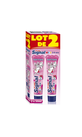 Dentifrice enfant - Goût fraise SIGNAL : Comparateur, Avis, Prix