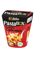 Pasta Box Fusilli à la carbonara Sodebo
