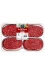 Steaks hachés pur bœuf 15% MG Carrefour