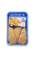Filets de poulet jaune origine France Carrefour