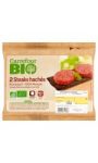 Steaks Hachés Bio 15% Mg Carrefour Bio