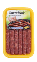 Saucisses de volaille Carrefour