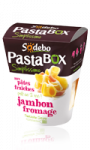 Pasta Box Pâtes fraiches jambon fromage Sodebo