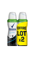 Rexona Déodorant Femme Spray Anti Transpirant Invisible Aqua Lot De 2X100ml