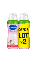 Monsavon Déodorant Femme Spray Lait & Coton Compressé Lot De 2X100ml