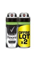 Rexona Men Deodorant Homme Spray Invisible Black White Compressé Lot De 2X100ml