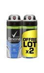 Rexona Men Deodorant Homme Spray Cobalt Compressé Lot De 2X100ml