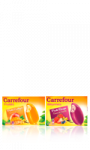 Bâtonnets Sorbet fruits Coeur de Vanille Carrefour
