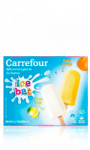 Bâtonnets glacés fruités Carrefour