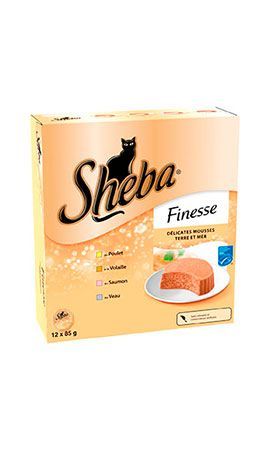 Sheba finesse outlet mousse