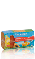 Coupelles Mélange de Fruits Tropicaux Carrefour