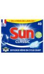 Sun Tablettes Lave-Vaisselle classic 40 Pastilles