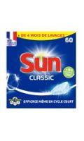 Sun Tablettes Lave-Vaisselle classic 60 Pastilles