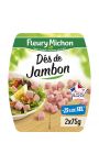 Dés de jambon -25% de sel Fleury Michon