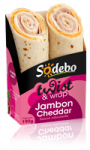 Sandwich Twist & Wrap Jambon Cheddar Sodebo