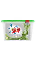 Skip Lessive Capsules Ultimate Double Action Fresh clean 28 Dosettes