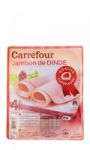 Jambon de dinde 4 tranches Carrefour