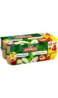 Compotes pomme/pomme poire Andros